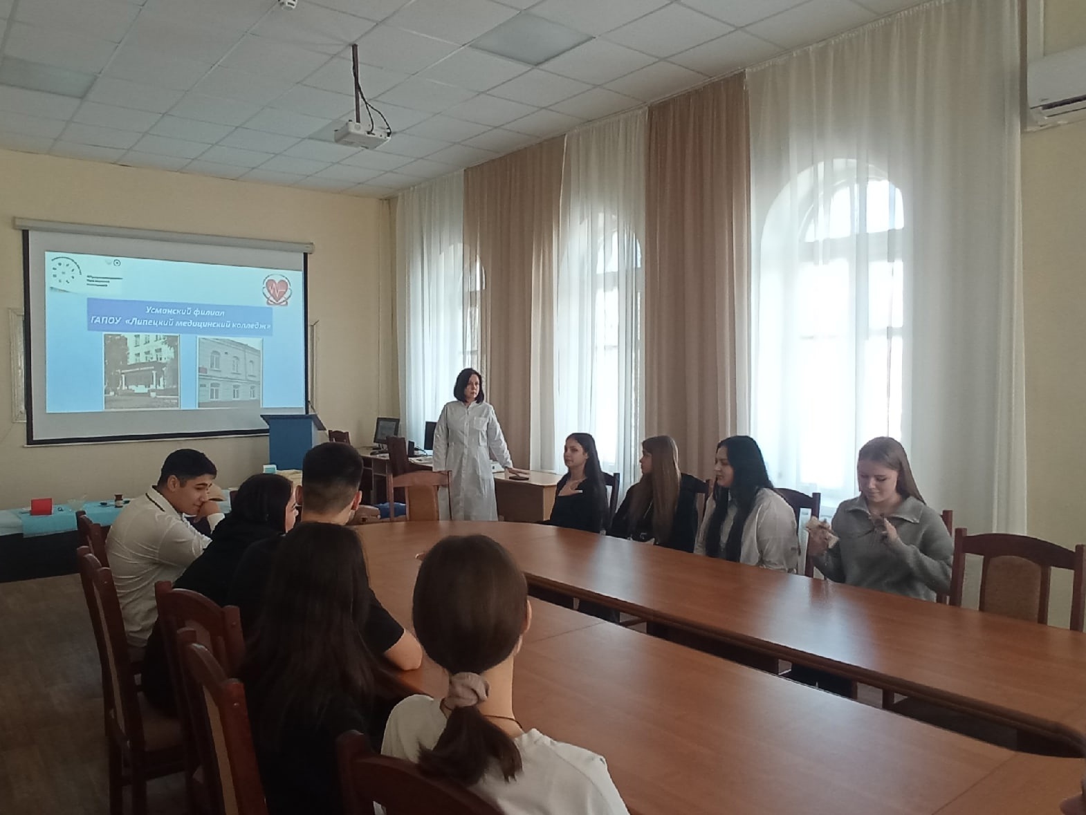 Профессиональные пробы в Усманском филиале ГАПОУ &amp;quot;ЛМК&amp;quot;.