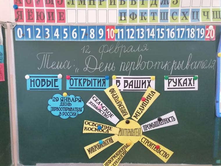 Учащиеся МБОУ СОШ с.Октябрьское поговорили о первооткрывателях на «Разговорах о важном».